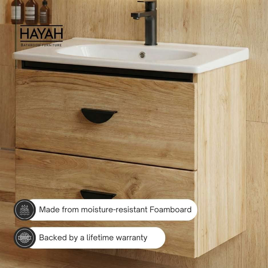 Aura Flow - Two drawers Bathroom unit