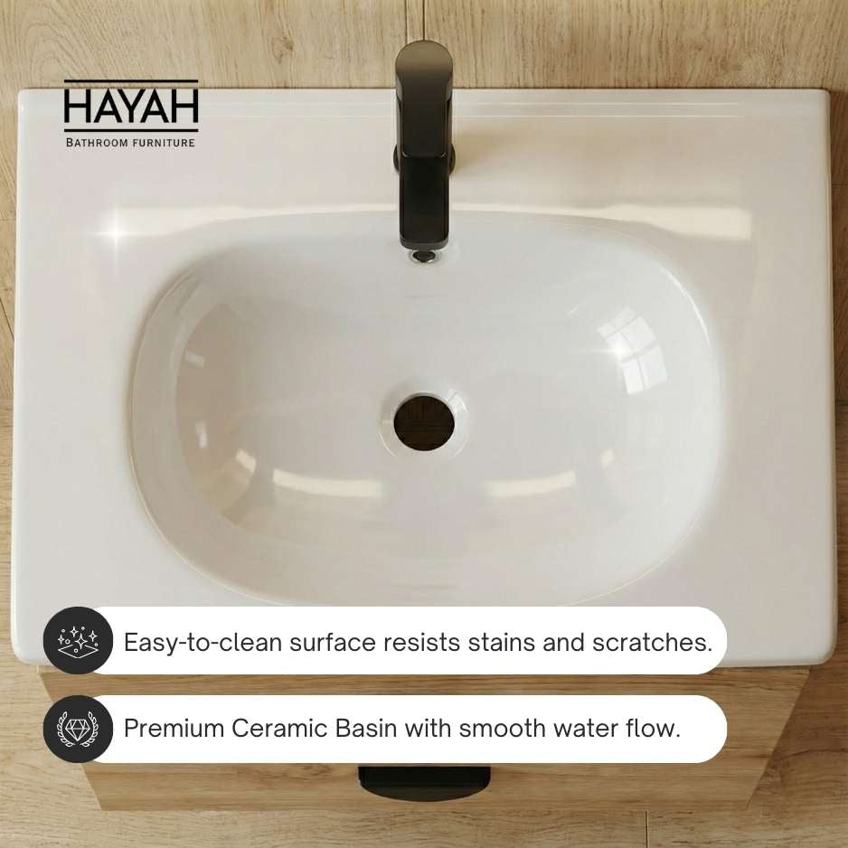 Aura Flow - Two drawers Bathroom unit