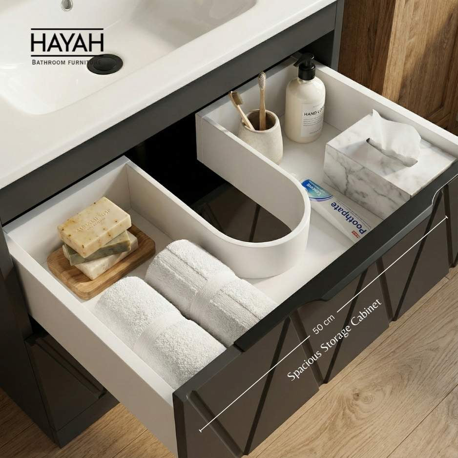 Elite Touch - Two drawers Bathroom unit