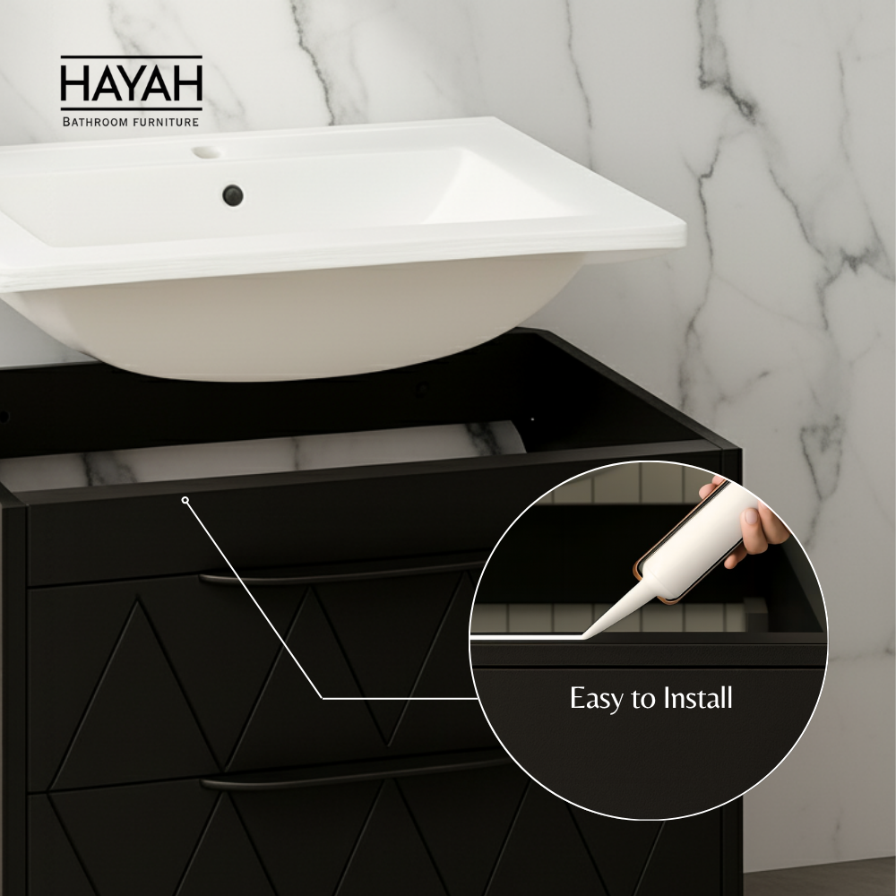 Elite Touch - Two drawers Bathroom unit