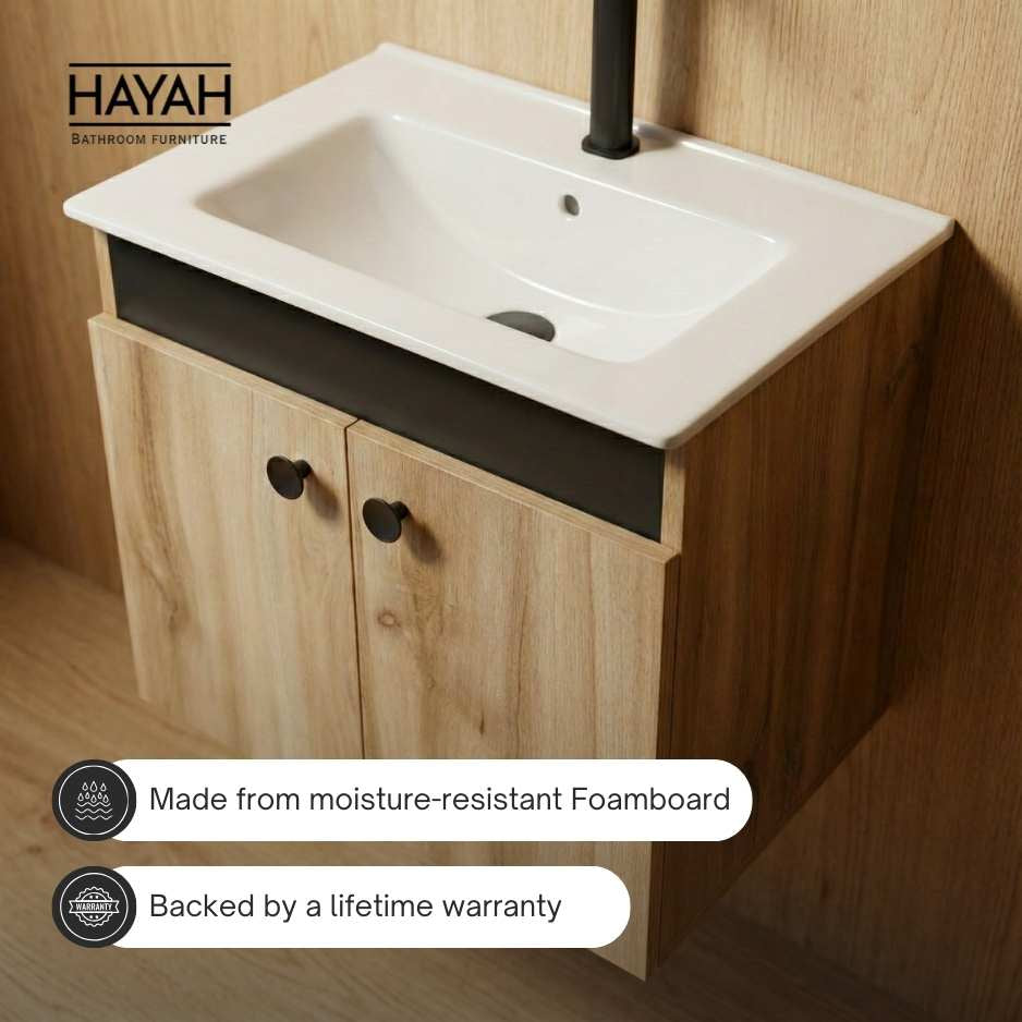 Oak Edge - Two Doors Bathroom unit