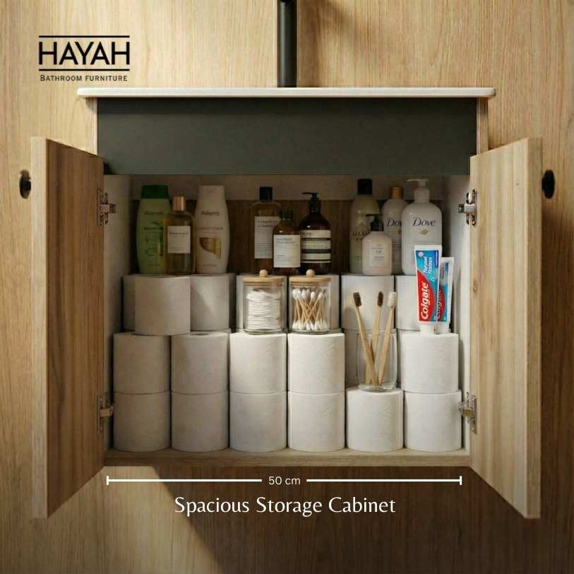 Oak Edge - Two Doors Bathroom unit