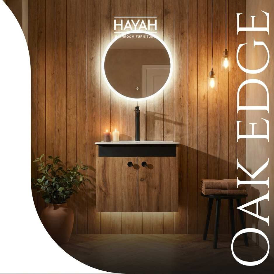 Oak Edge - Two Doors Bathroom unit