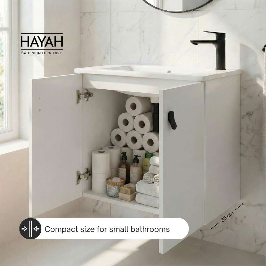 Space Saver - Two Doors Bathroom unit