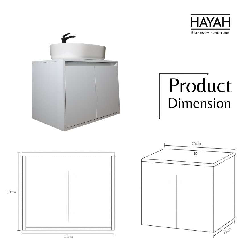 Vetro - Two Doors Bathroom unit