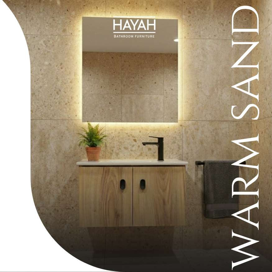 Warm Sand - Two Doors Bathroom unit