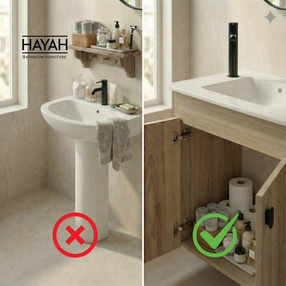 Warm Sand - Two Doors Bathroom unit