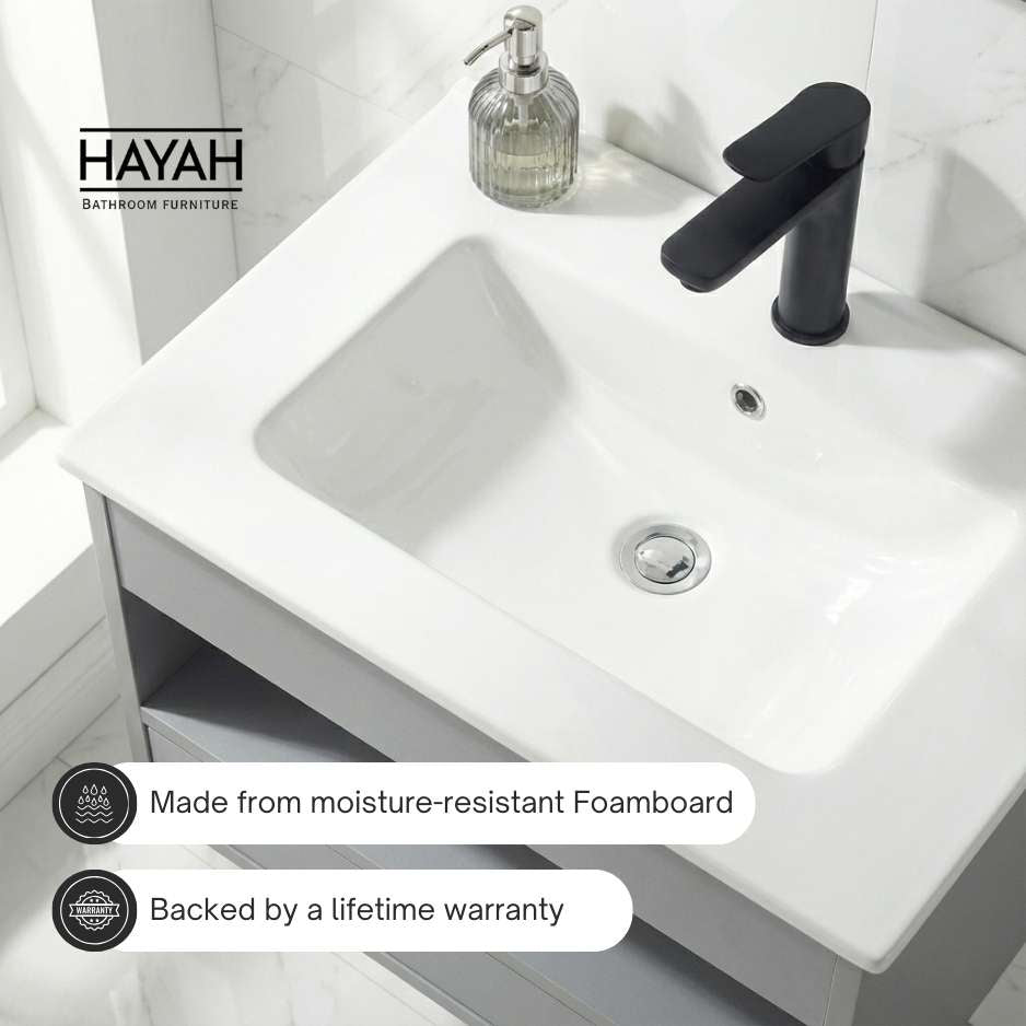 Zen Breeze - Open storage Bathroom unit