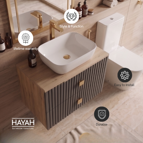 Vanora - Two drawers Bathroom unit